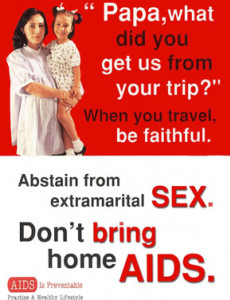 AIDS: Don't Bring Home AIDS